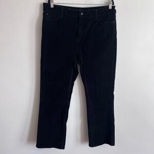 NYDJ Black Straight Leg Corduroy